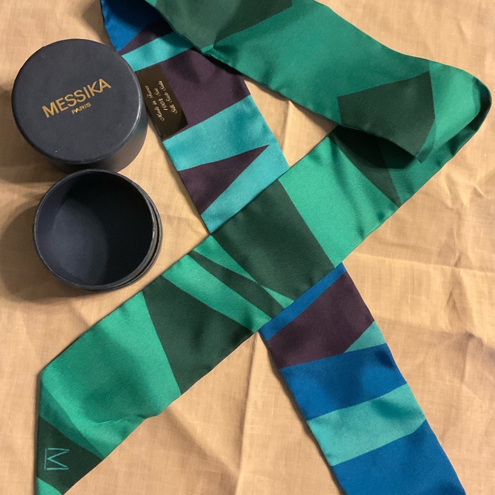 Messika Silk Choker Scarf